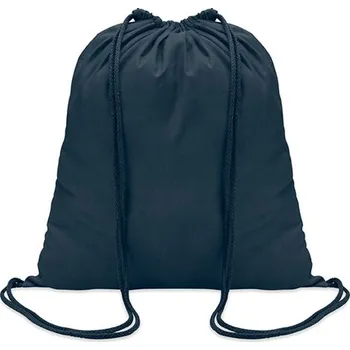 Bavlněný 100 gsm stahovací vak Colored - Francouzská Námořnická Modř, Firemní dárkové předměty s vlastním potiskem