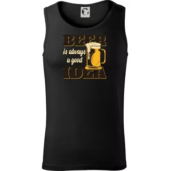 Pánské termoprádlo Beer idea - Tílko pánské Core - 2XL ( Černá )