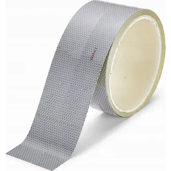 Lepicí páska Reflexní páska DOT bílá 50mm/5m s homologací