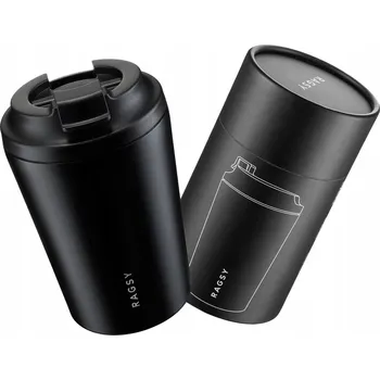 Termohrnek Ragsy Simply Cup 340 ml | černý