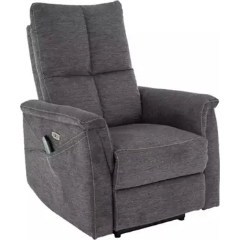 Křeslo Nábytek PEGAS s.r.o. Rozkládací křeslo NEPTUN M BREGO, Tmavě šedá 18