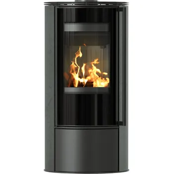 KRATKI ERIK 5,5 kW 150 akumulační keramika SERPENTINO BLACK BA1