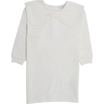 Dívčí šaty Miso Bow Jumper Dress Cream 3-4