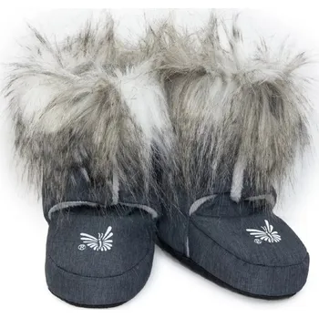 Capáčky ESITO | Softshellové capáčky Angor - šedá / stříbrná / 1 - délka stélky: 11 cm Barva: šedá / stříbrná, Velikost: 1 - délka stélky: 11 cm