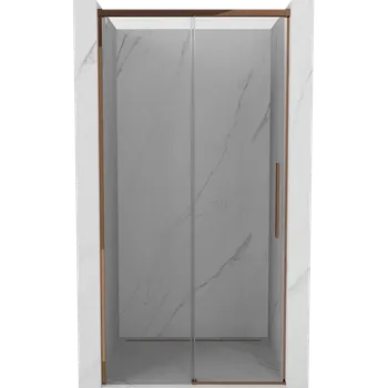 Sprchové dveře Mexen Rox posuvné sprchové dveře 110 cm, transparentní, růžové zlato - 8C2-110-000-60-00 Sprchové dveře