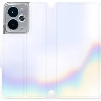 Pouzdro na mobilní telefon Flipové pouzdro Mobiwear - Realme 14T 5G - VP64S Perleťový odstín (Knížkové flip pouzdro, obal, kryt na mobil Realme 14T 5G - VP64S Perleťový odstín, materiál Umělá kůže + TPU - ochrana 360°, stojánek, silikonová vanička, magnetické zavírání)