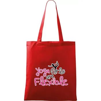 Yoga Girls - Taška bavlněná - 42 x 38 cm ( Červená )