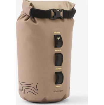 brašna na kolo ROCKRIDER Vodotěsná brašna na vidlici na bikepacking 4 l nepropustná IPX6 ADVT 900 BÉŽOVÁ|KAŠTANOVÁ