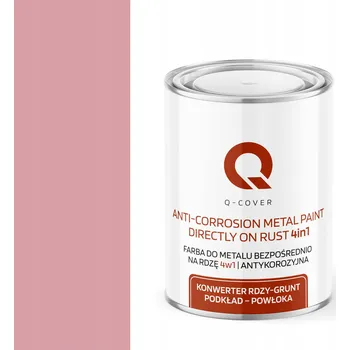 barva na kov BARVA NA KOV NA REZ PLECH 4v1 SVĚTLE RŮŽOVÁ RAL 3015 VYSOKÝ LESK 1L