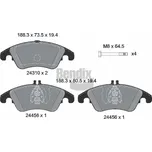 Sada brzdových destiček, kotoučová brzda BENDIX Braking BPD1079