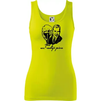Ne! Raději pivo - Dámské tílko - L ( Limetková )