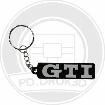 Přívěsek Na Klíče Nápis GTI