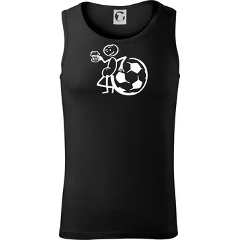 Pánské termoprádlo Velký fotbalista - Tílko pánské Core - XL ( Černá )