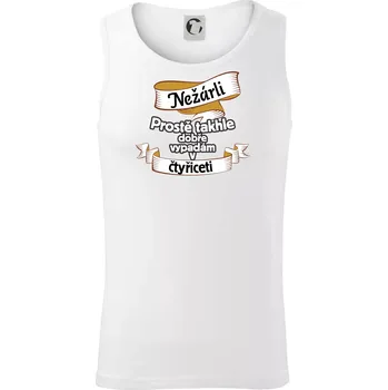 Nežárli pro pány 40 - Tílko pánské Core - XL ( Bílá )