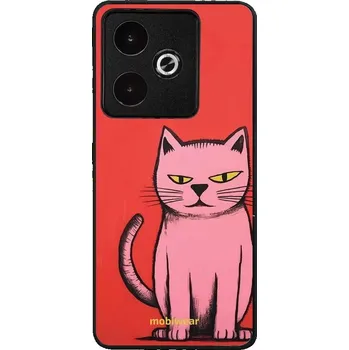 Pouzdro na mobilní telefon Lesklý kryt Mobiwear Glossy - Realme GT 7 - G054G Kocourek (Prémiové lesklé pouzdro, obal, kryt Mobiwear Glossy na mobil Realme GT 7 - G054G Kocourek, materiál Plast + TPU silikon - krytí po všech stranách, neošoupatelný potisk, tenké provedení, možnost)