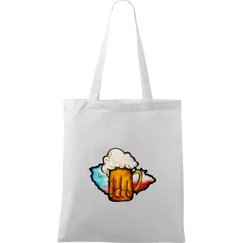 Český pivař (lulu_art) - Taška bavlněná - 42 x 38 cm ( Bílá )