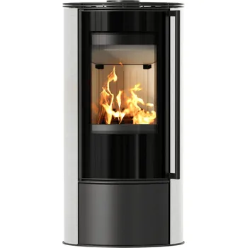 Krbová kamna KRATKI ERIK 5,5 kW 150 keramika WHITE SATIN