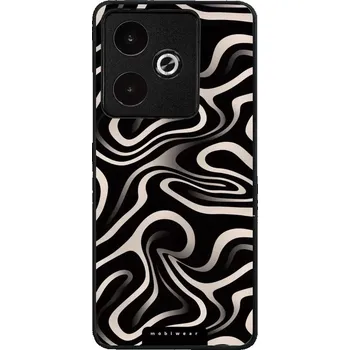 Telefonní příslušenství Lesklý kryt Mobiwear Glossy - Realme GT 7 - GA63G Vlnky a linky (Prémiové lesklé pouzdro, obal, kryt Mobiwear Glossy na mobil Realme GT 7 - GA63G Vlnky a linky, materiál Plast + TPU silikon - krytí po všech stranách, neošoupatelný potisk, tenké provedení,