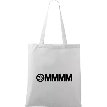 Nákupní taška Yoga mmm - Taška bavlněná - 42 x 38 cm ( Bílá )