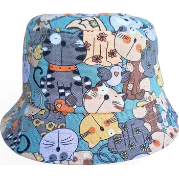 Klobouk Letní klobouk Prague Story Kočičky