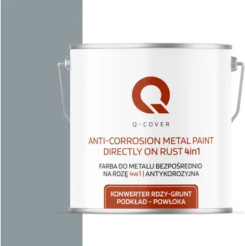 barva na kov BARVA NA KOV PROTI REZI A POZINKOVANÉMU POZINK 4v1 MODROŠEDÁ RAL 7001 POLOMATNÁ 5L