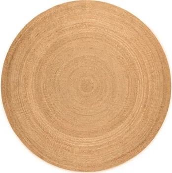 Koberec Hanse Home Kusový koberec Jute Braided 106005 Gold kruh Rozměry koberců: 200x200 (průměr) kruh