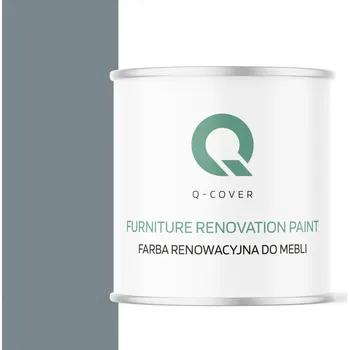 Lak na dřevo Barva barva Q-COVER na dřevo a nábytek RAL7000 polomatná 2,5 l