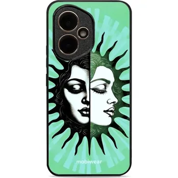 Pouzdro na mobilní telefon Lesklý kryt Mobiwear Glossy - Honor 400 - G058G Dvě tváře slunce (Prémiové lesklé pouzdro, obal, kryt Mobiwear Glossy na mobil Honor 400 - G058G Dvě tváře slunce, materiál Plast + TPU silikon - krytí po všech stranách, neošoupatelný potisk, tenké proveden