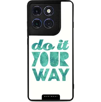 Pouzdro na mobilní telefon Lesklý kryt Mobiwear Glossy - Motorola Edge 60 Pro - G080G Do it your way (Prémiové lesklé pouzdro, obal, kryt Mobiwear Glossy na mobil Motorola Edge 60 Pro - G080G Do it your way, materiál Plast + TPU silikon - krytí po všech stranách, neošoupatelný)