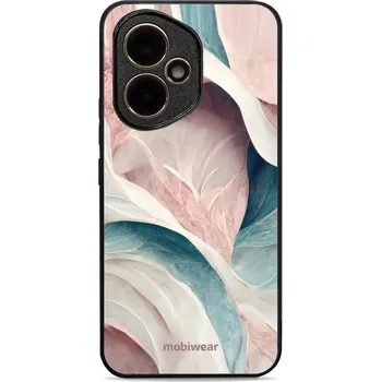 Pouzdro na mobilní telefon Lesklý kryt Mobiwear Glossy - Honor 400 - G026G - Růžový a zelenkavý mramor (Prémiové lesklé pouzdro, obal, kryt Mobiwear Glossy na mobil Honor 400 - G026G - Růžový a zelenkavý mramor, materiál Plast + TPU silikon - krytí po všech stranách, neošoupatelný)