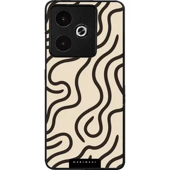 Pouzdro na mobilní telefon Lesklý kryt Mobiwear Glossy - Realme GT 7 - GA60G Linky (Prémiové lesklé pouzdro, obal, kryt Mobiwear Glossy na mobil Realme GT 7 - GA60G Linky, materiál Plast + TPU silikon - krytí po všech stranách, neošoupatelný potisk, tenké provedení, možnost)