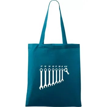 Opravář piva - Taška bavlněná - 42 x 38 cm ( Petrolejová )