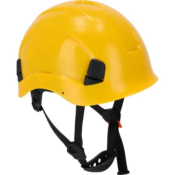 Pracovní přilba Ochranná přilba pro práci ve výškách ŽLUTÁ KATIII CE LAHTI PRO