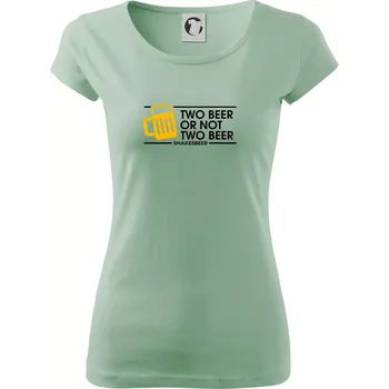 Dámské tričko Shakesbeer - Dámské triko Pure - XS ( Sage )