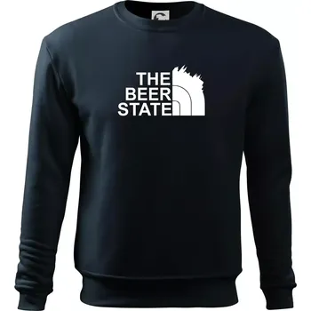 Chlapecké tričko The Beer State - Praha - Mikina Essential dětská - 146 cm/10 let ( Námořní modrá (velmi tmavá - téměř černá) )