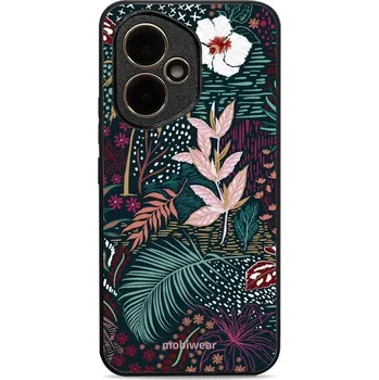 Pouzdro na mobilní telefon Lesklý kryt Mobiwear Glossy - Honor 400 - G043G - Temná flóra (Prémiové lesklé pouzdro, obal, kryt Mobiwear Glossy na mobil Honor 400 - G043G - Temná flóra, materiál Plast + TPU silikon - krytí po všech stranách, neošoupatelný potisk, tenké provedení,)