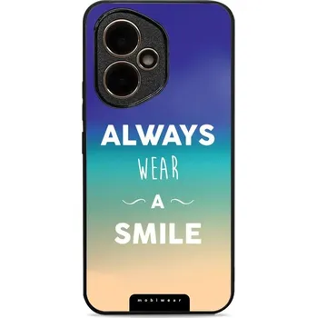 Pouzdro na mobilní telefon Lesklý kryt Mobiwear Glossy - Honor 400 - G074G Wear a smile (Prémiové lesklé pouzdro, obal, kryt Mobiwear Glossy na mobil Honor 400 - G074G Wear a smile, materiál Plast + TPU silikon - krytí po všech stranách, neošoupatelný potisk, tenké provedení, možno