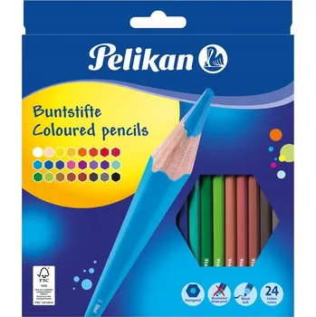 Pastelka Pastelky Pelikan 24 ks