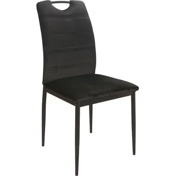Jídelní židle Signal Moble Rip Velvet RIPVCC černá