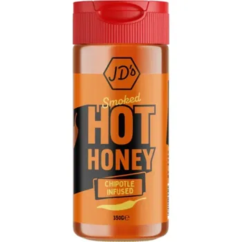 Omáčka JD´s BBQ BBQ omáčka Smoked Hot Honey 350 g