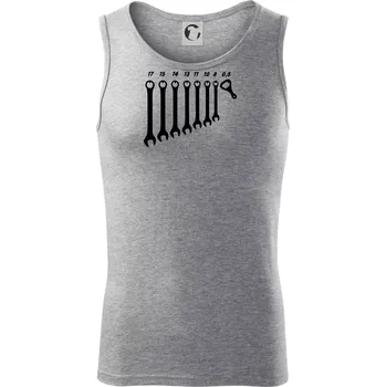 Opravář piva - Tílko pánské Core - L ( Tmavě šedý melír )