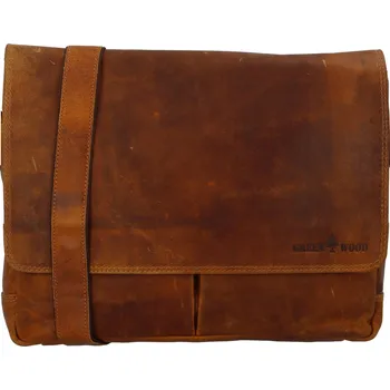 Pánská kožená taška světle hnědá - Greenwood Rewrite hnědá