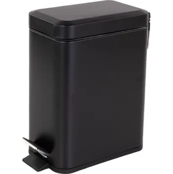 Odpadkový koš Odpadkový koš kovový StorageSolutions 5l černý