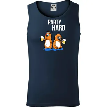 Party hard ptáci - Tílko pánské Core - 2XL ( Námořní modrá (téměř černá) )
