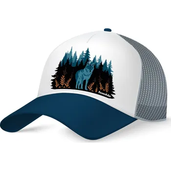 Kšiltovka Kšiltovka Vlk bíla, modrý kšilt