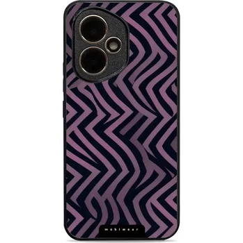 Pouzdro na mobilní telefon Lesklý kryt Mobiwear Glossy - Honor 400 - GA55G Fialové klikyháky (Prémiové lesklé pouzdro, obal, kryt Mobiwear Glossy na mobil Honor 400 - GA55G Fialové klikyháky, materiál Plast + TPU silikon - krytí po všech stranách, neošoupatelný potisk, tenké)