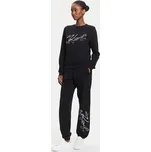 KARL LAGERFELD Mikina A3W20010 Černá Regular Fit S