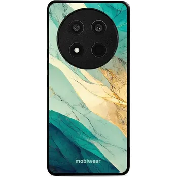 Pouzdro na mobilní telefon Lesklý kryt Mobiwear Glossy - Honor Magic7 Lite 5G - G024G - Zlatavý a zelenkavý mramor (Prémiové lesklé pouzdro, obal, kryt Mobiwear Glossy na mobil Honor Magic7 Lite 5G - G024G - Zlatavý a zelenkavý mramor, materiál Plast + TPU silikon - krytí po všech)