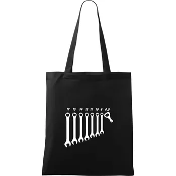 Opravář piva - Taška bavlněná - 42 x 38 cm ( Černá )