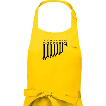 Kuchyňská zástěra Opravář piva - Pánská zástěra na vaření - Univerzální velikost ( Žlutá )